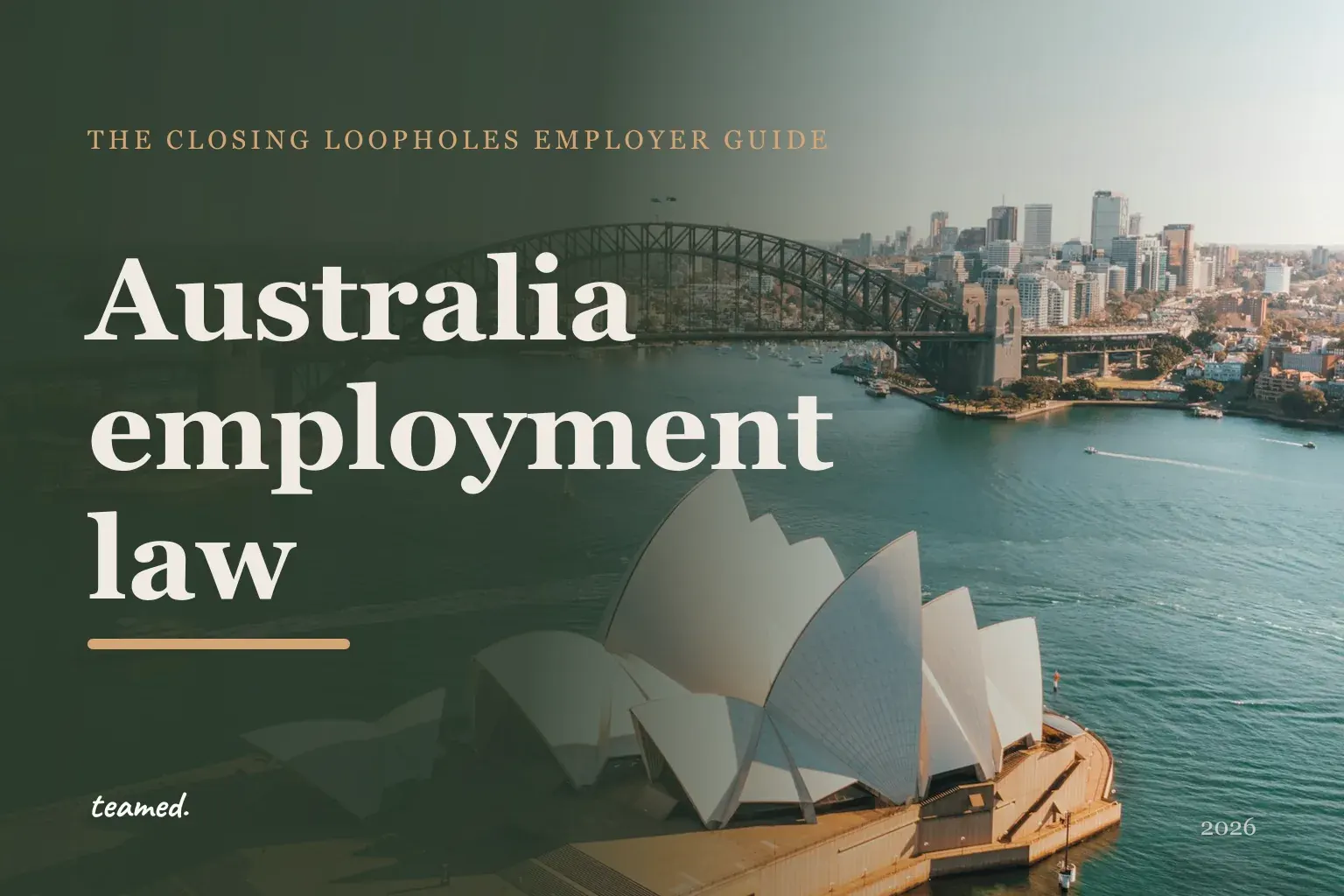 Australia employment law: the Closing Loopholes employer guide