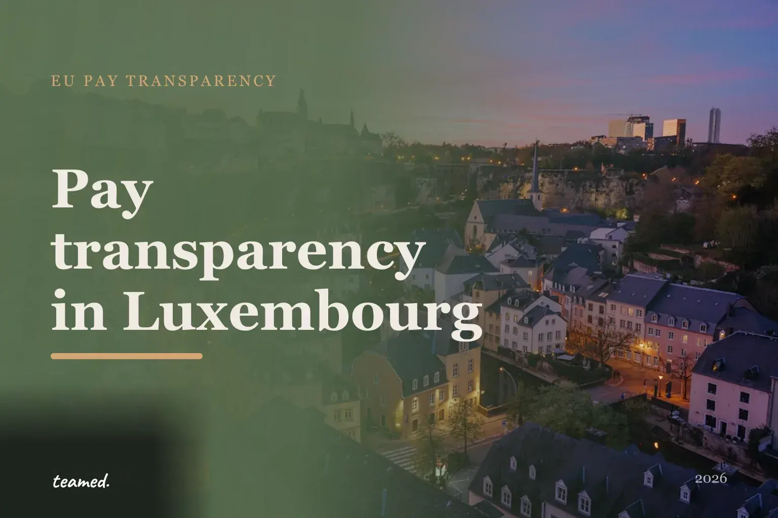 Pay transparency in Luxembourg