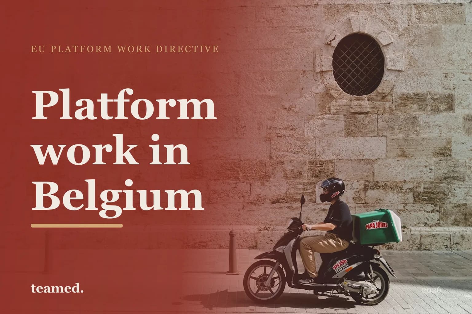 Platform work in Belgium