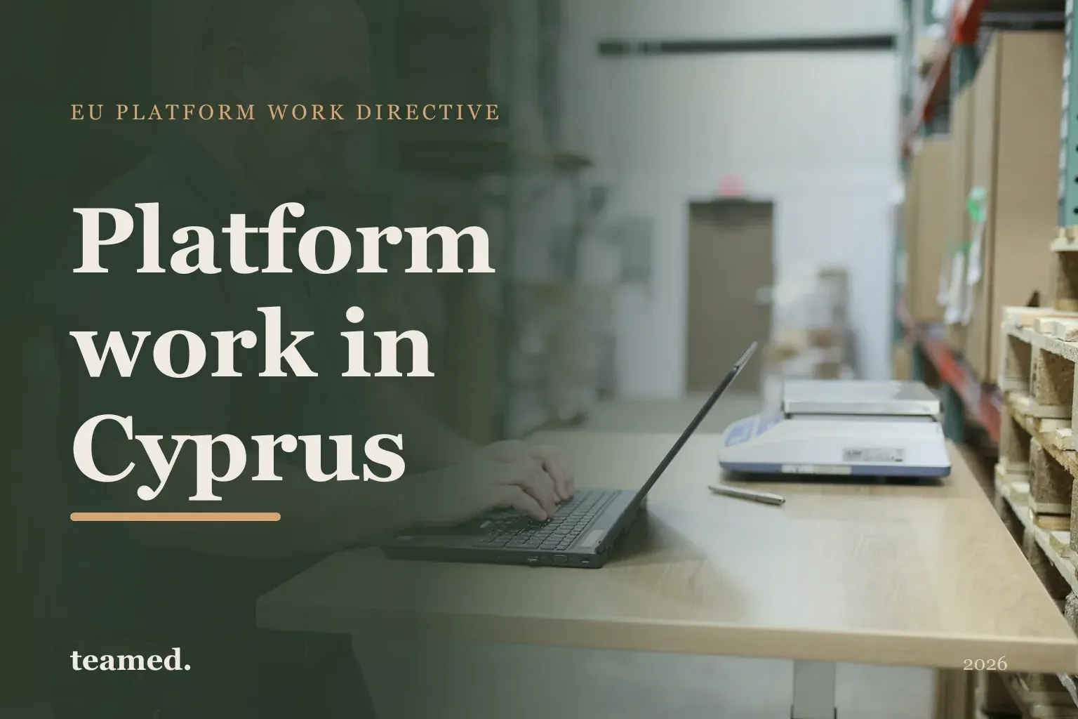Platform work in Cyprus