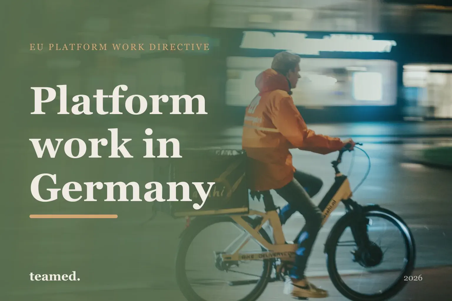Platform work in Germany