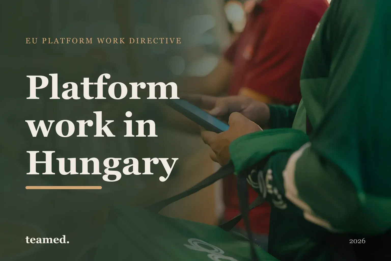Platform work in Hungary