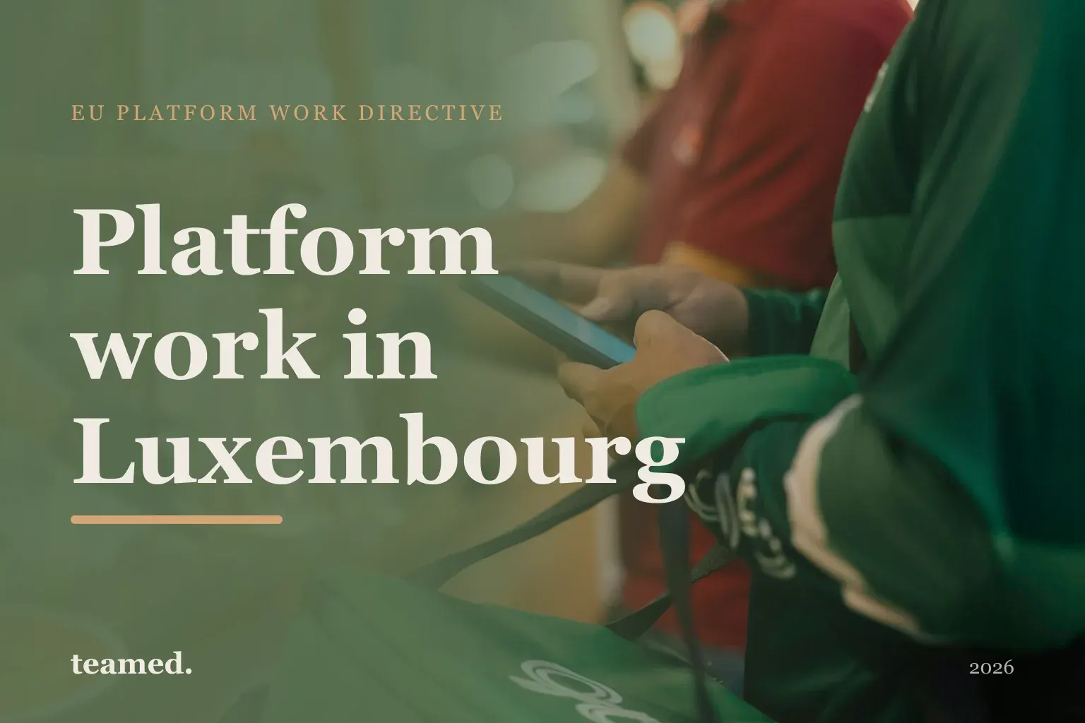 Platform work in Luxembourg