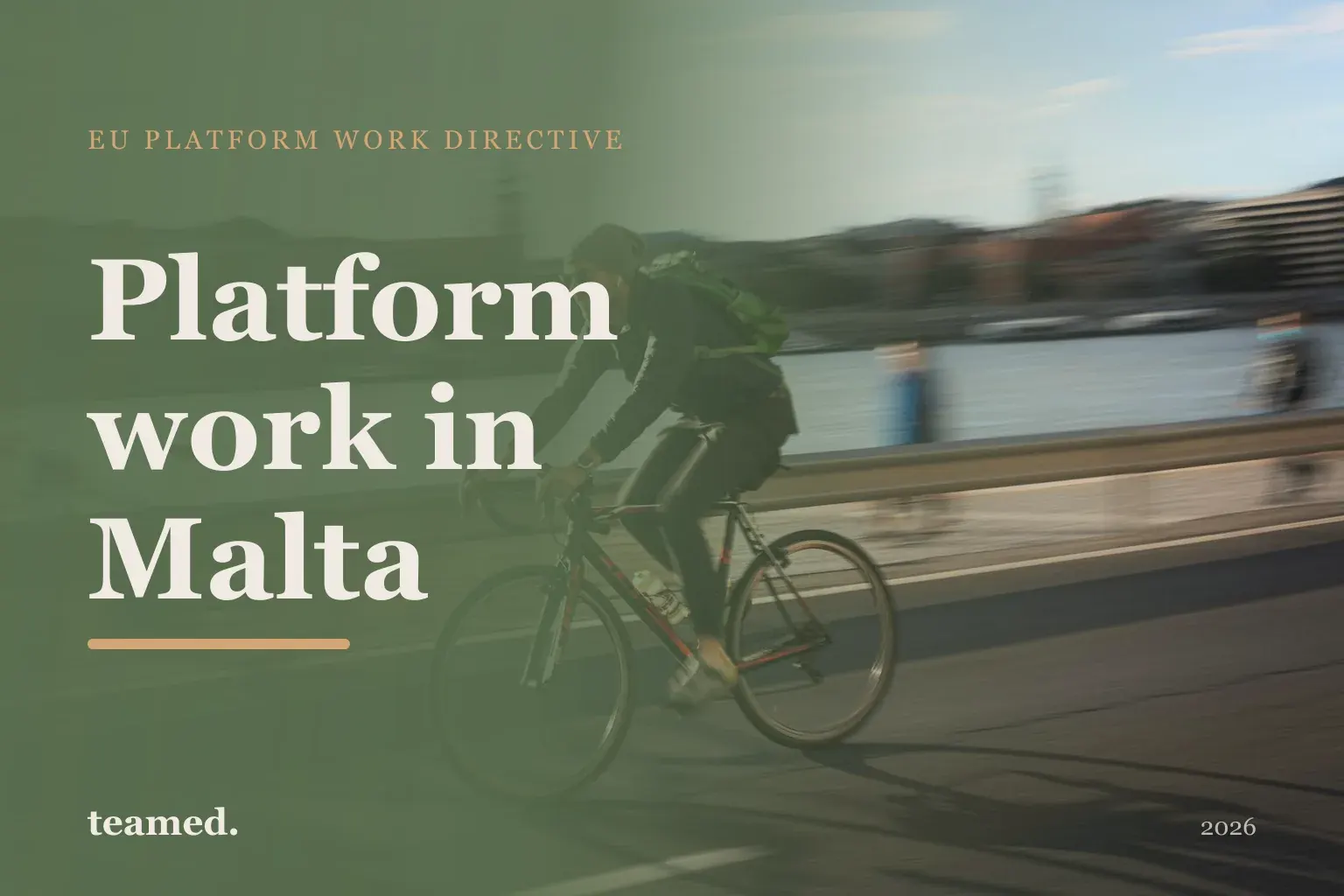 Platform work in Malta