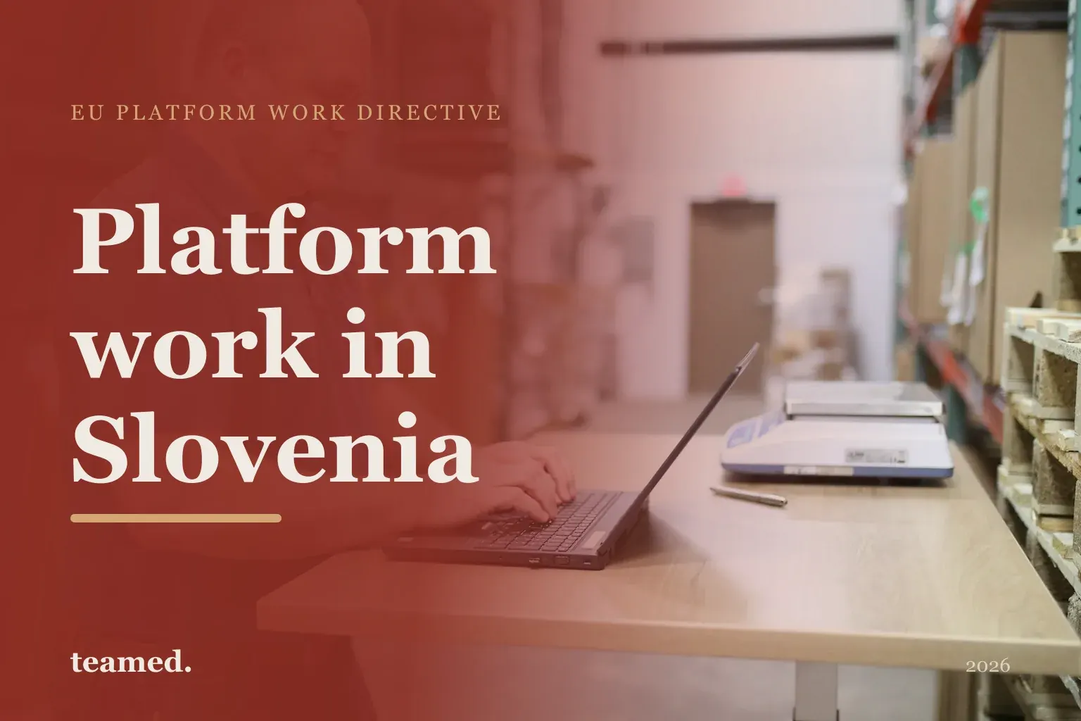 Platform work in Slovenia