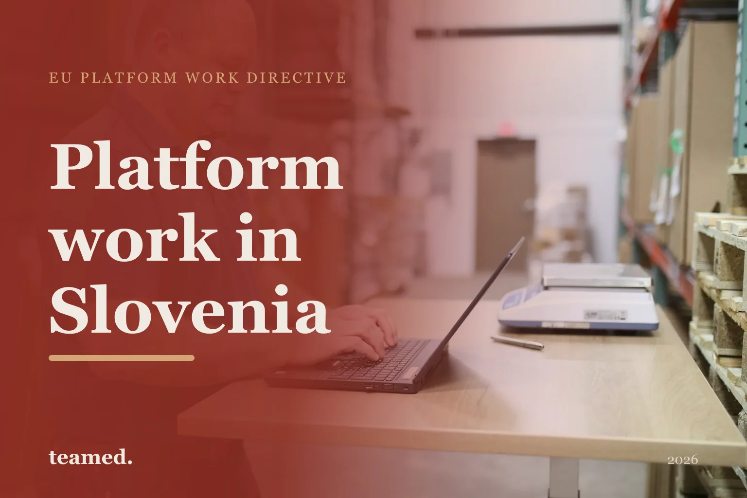 Platform work in Slovenia