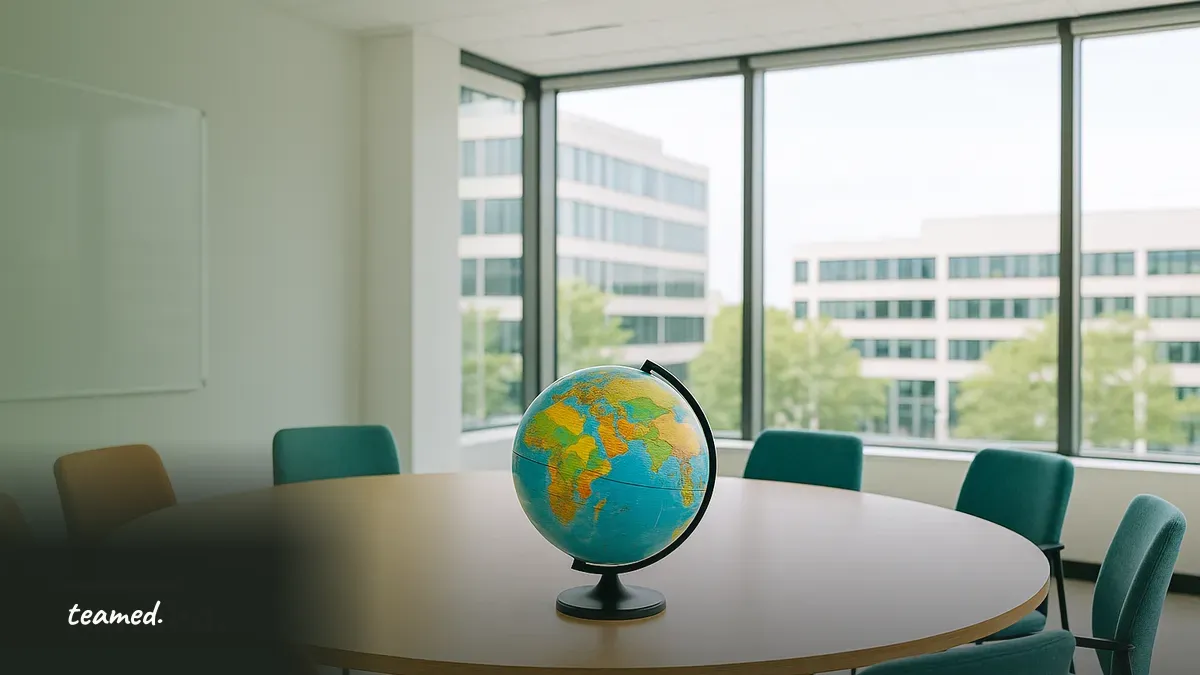 A clean, professional meeting space that represents the complexities of employment classification.