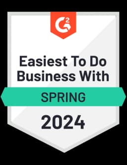 G2 — Easiest to do Business With