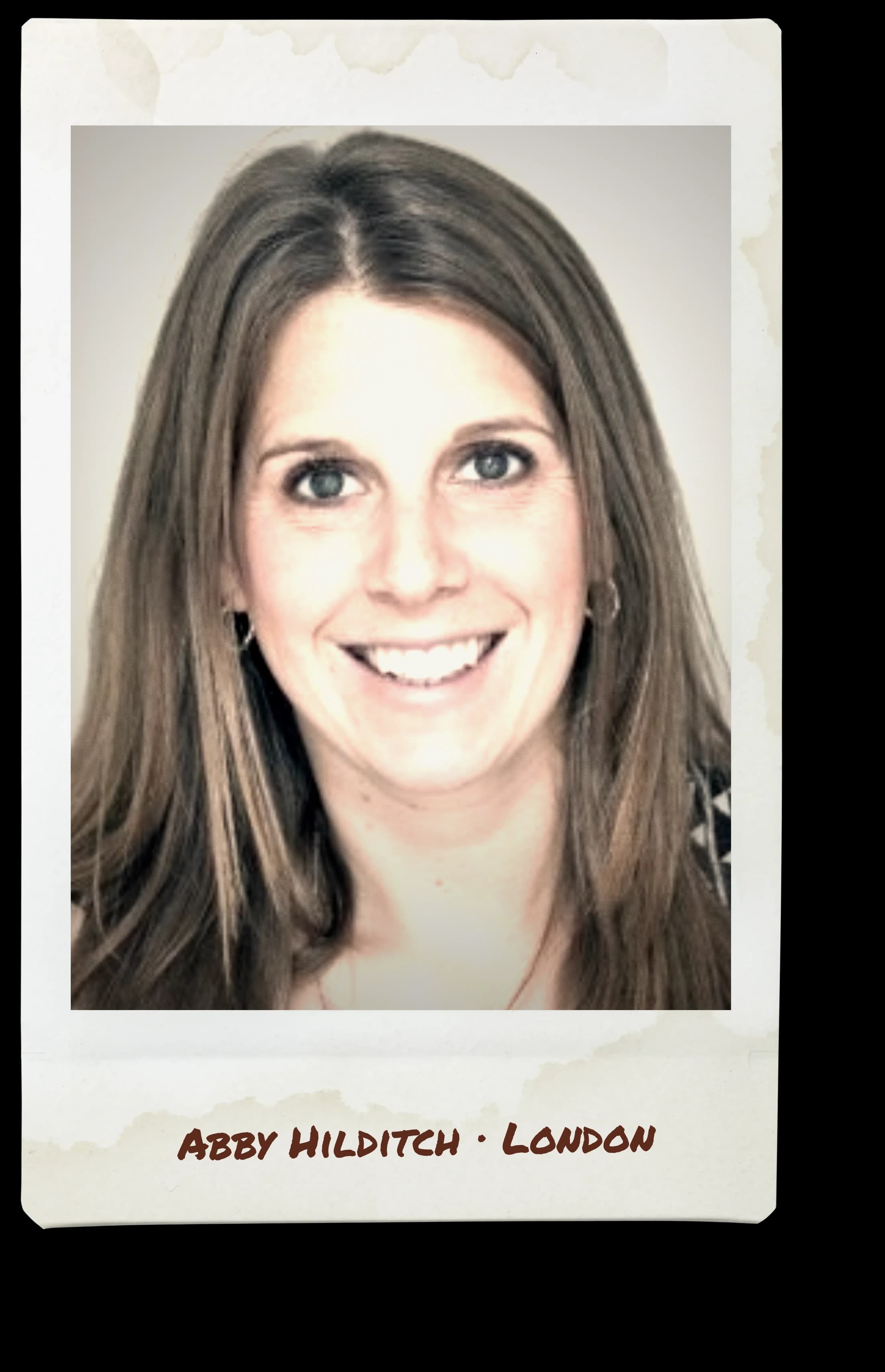 Abby Hilditch, entity formation specialist, classic-film polaroid