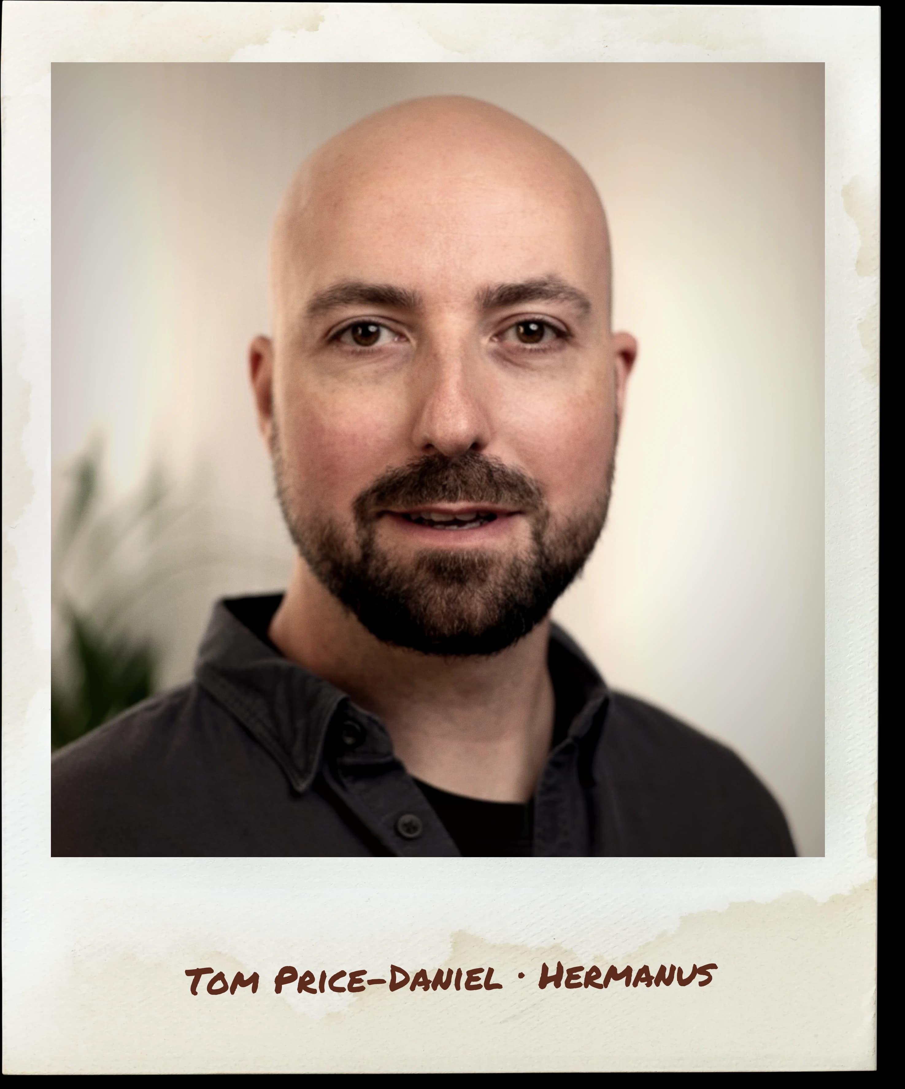 Tom Price-Daniel, jurisdiction specialist, classic-film polaroid