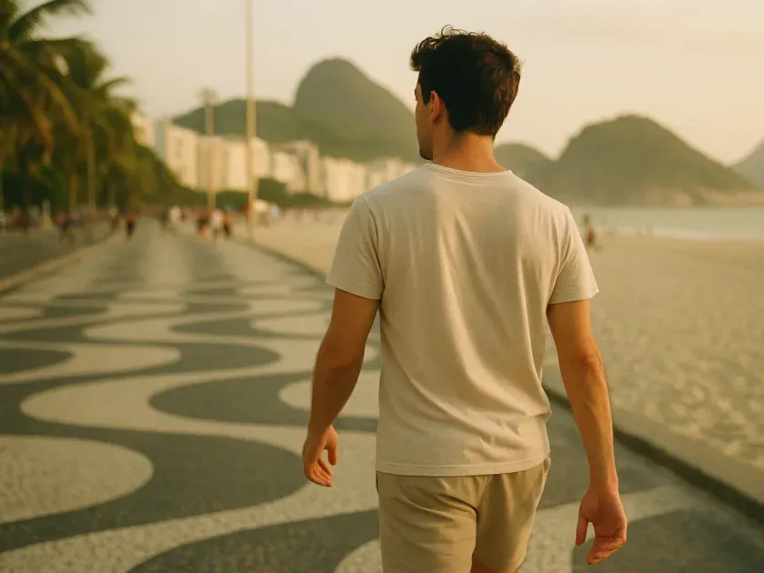 A traveller out in Brazil