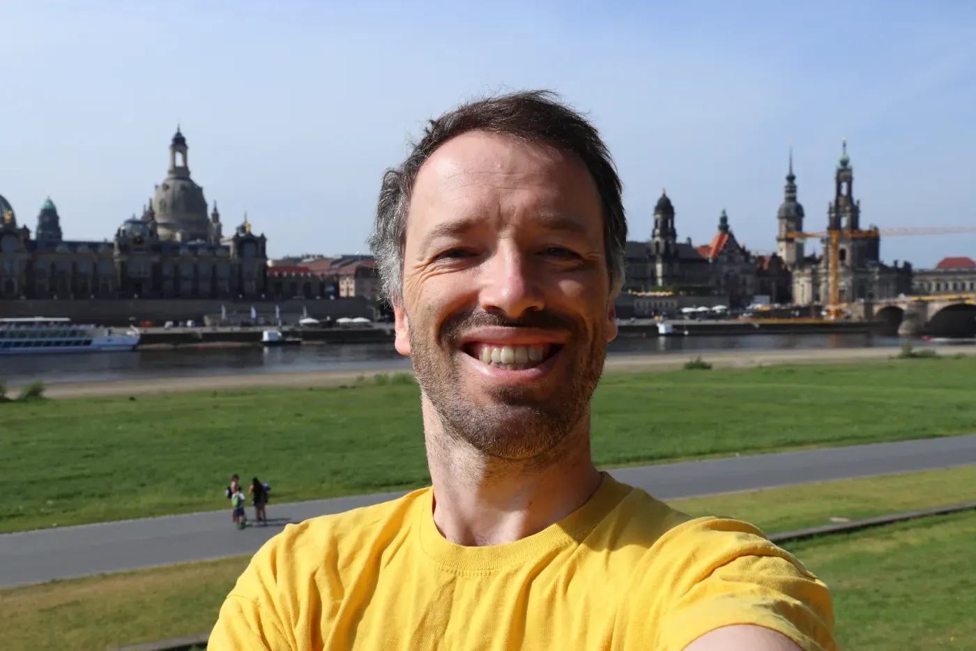 Traveler in Dresden. A German hire is around 21% on top of gross.