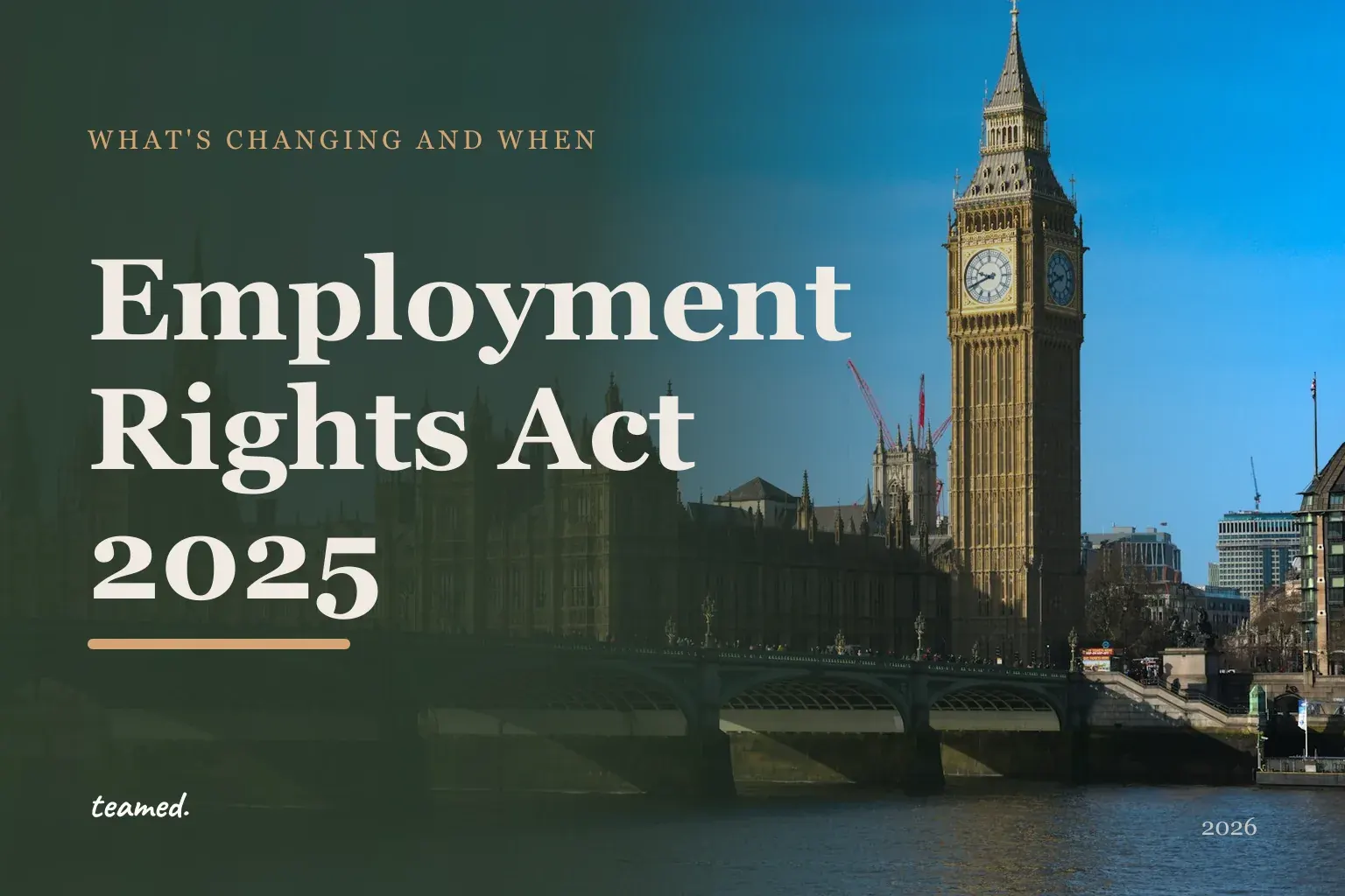 Employment Rights Act 2025: what's changing and when
