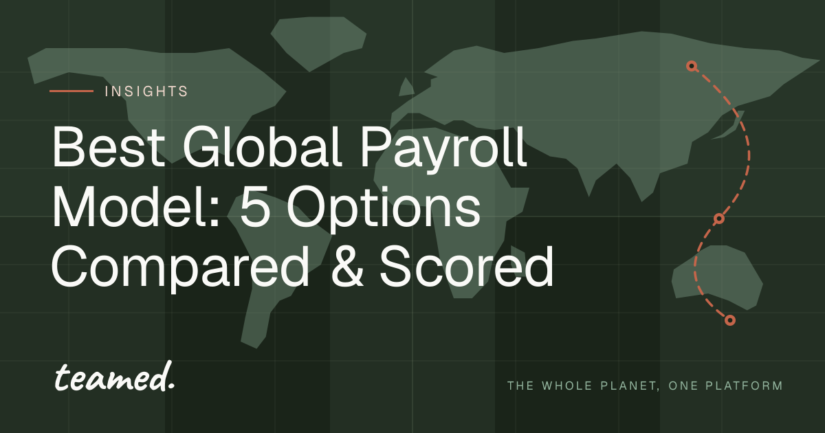 Best Global Payroll Model: 5 Options Compared & Scored | teamed.