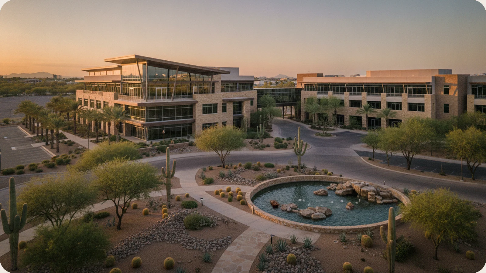 Arizona business district.