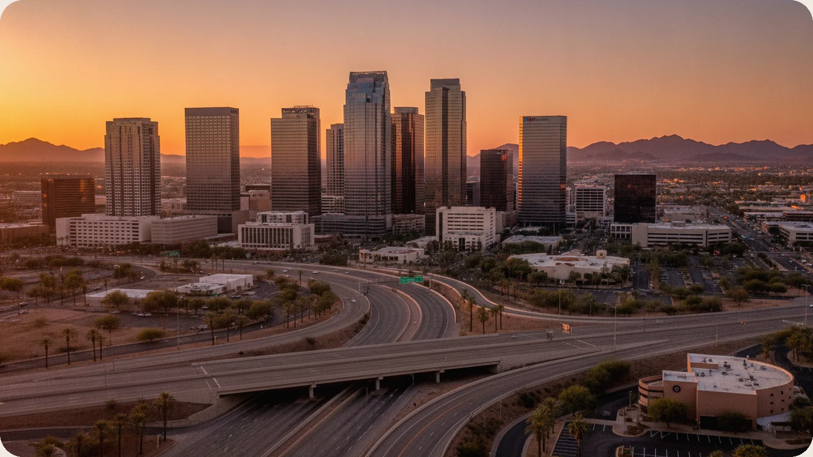 Arizona business district.