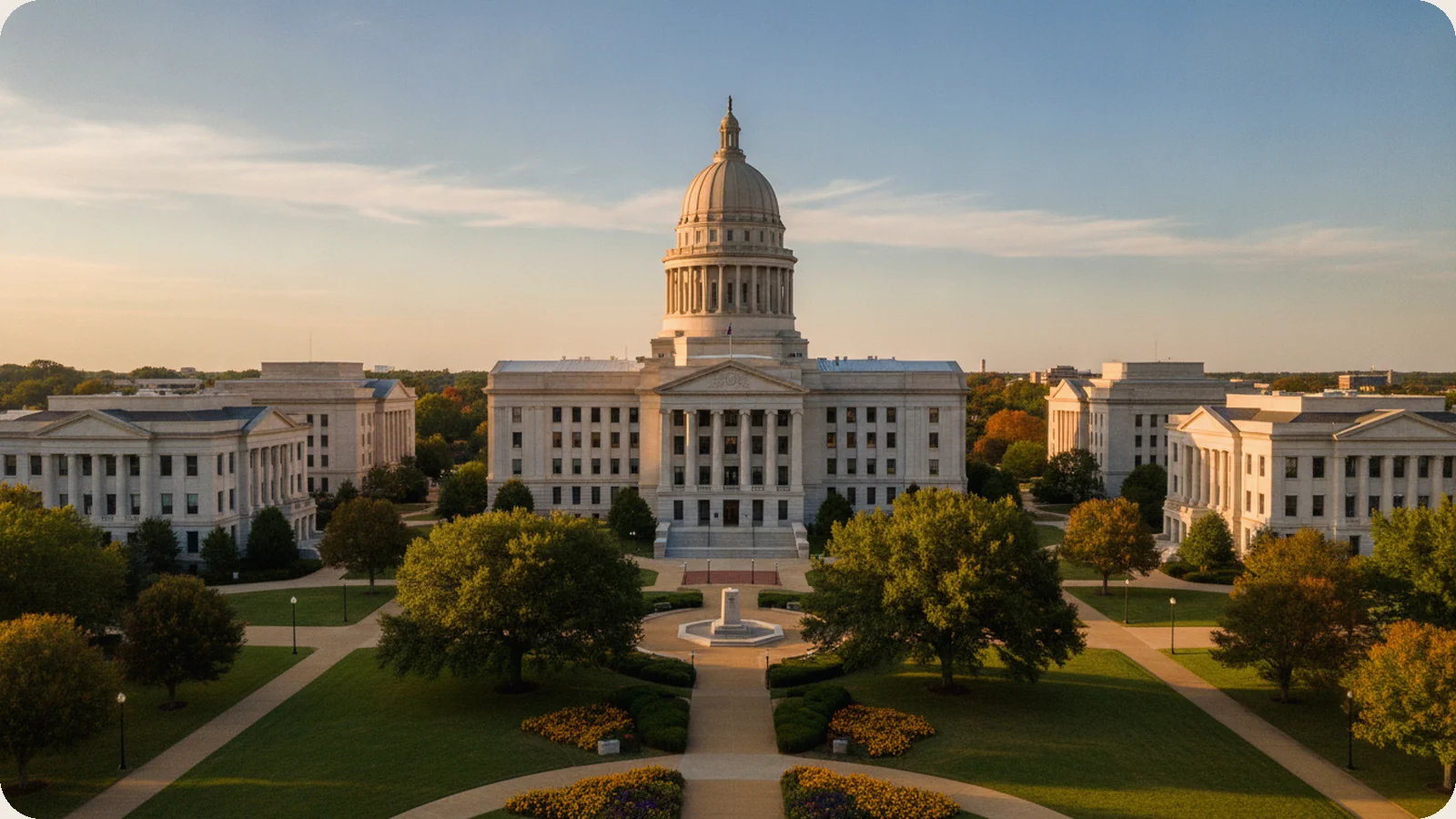 Arkansas business district.