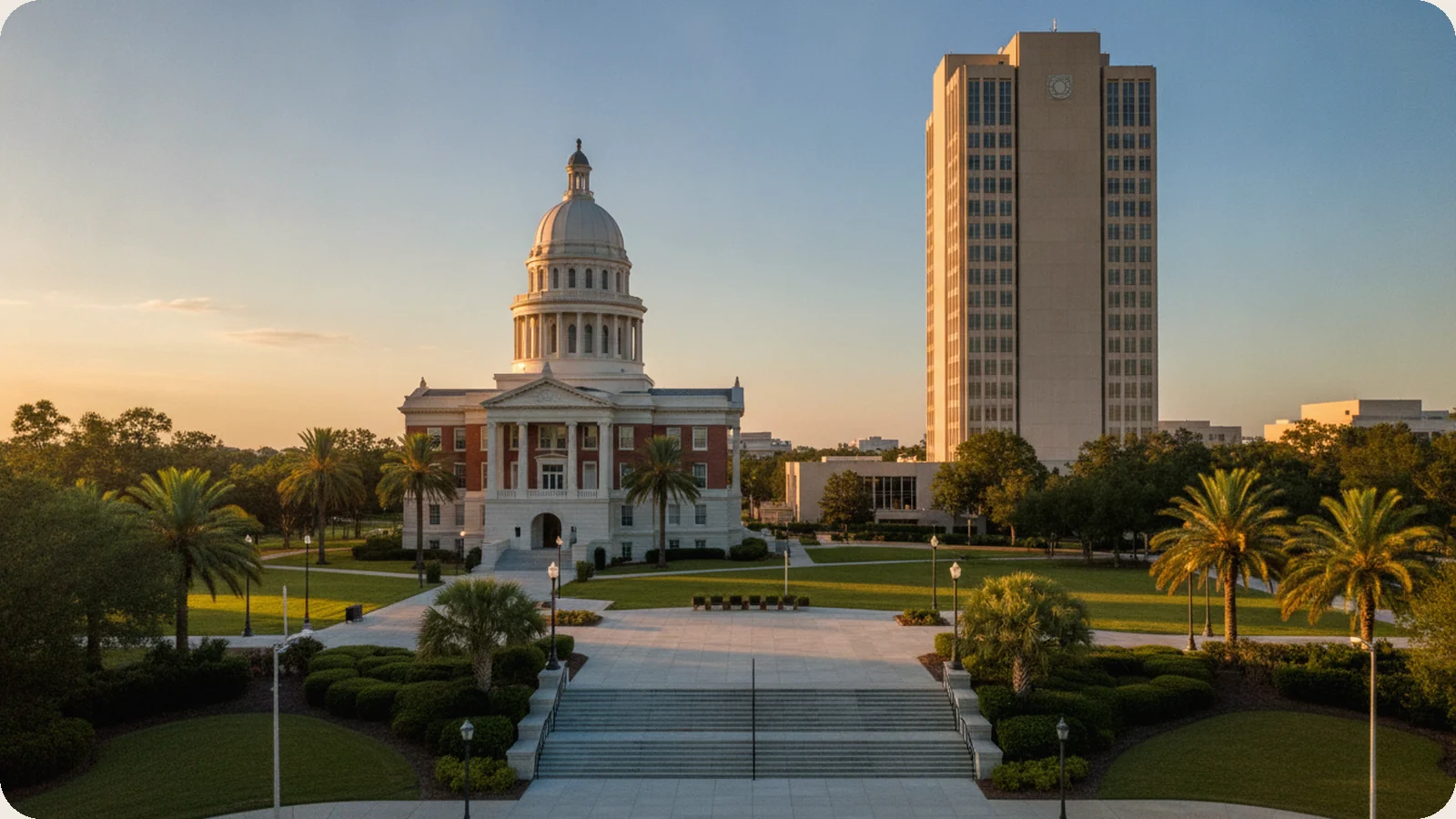 Florida business district.