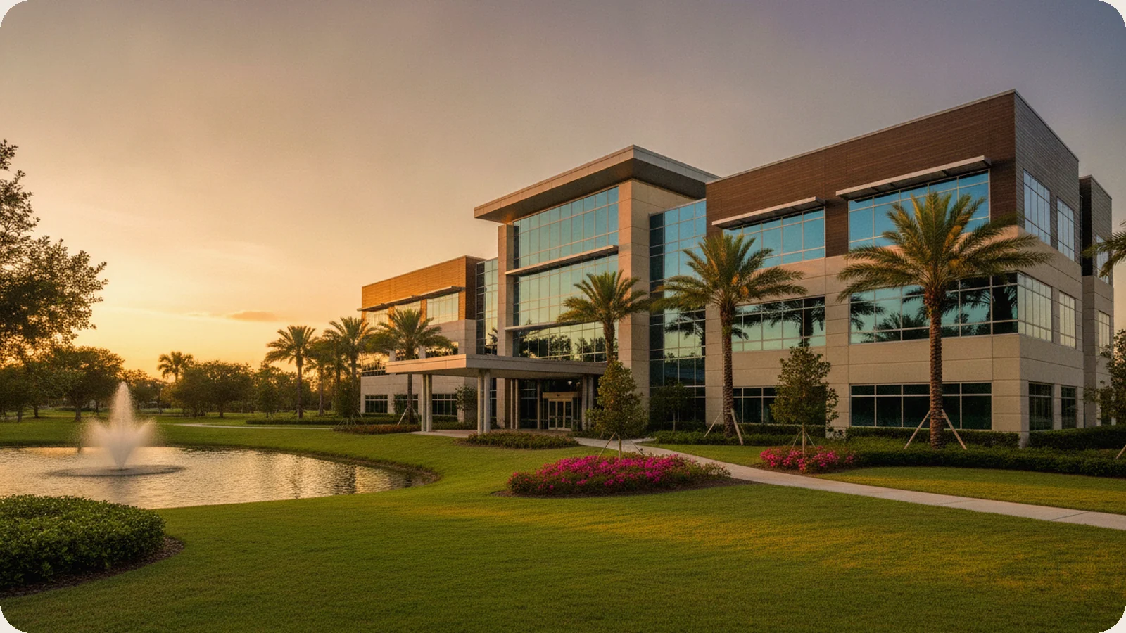 Florida business district.
