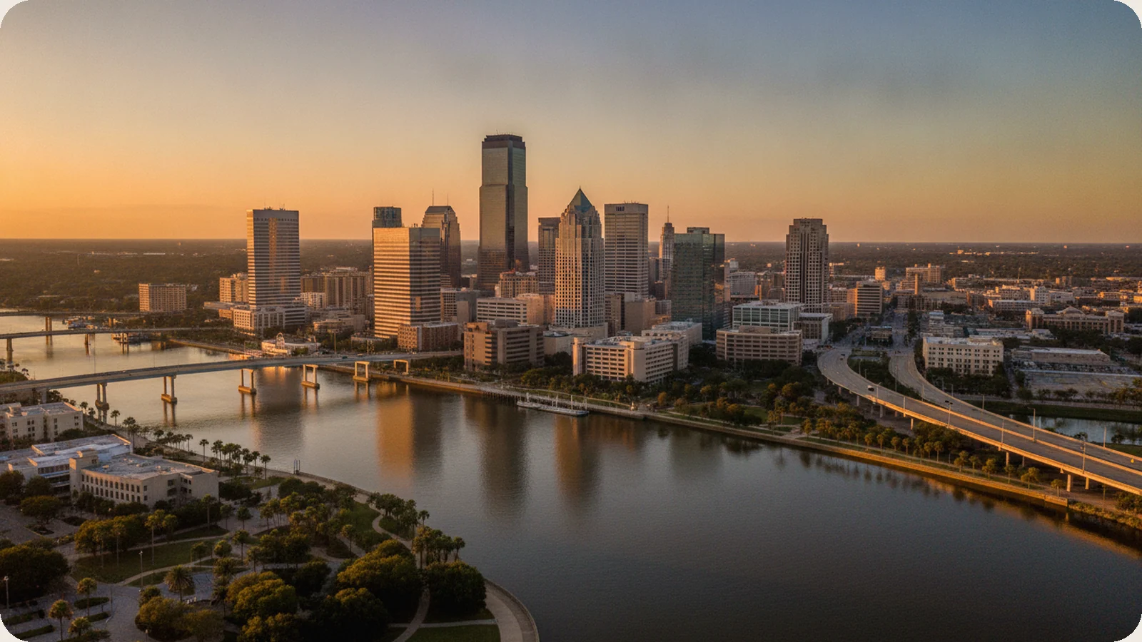 Florida business district.