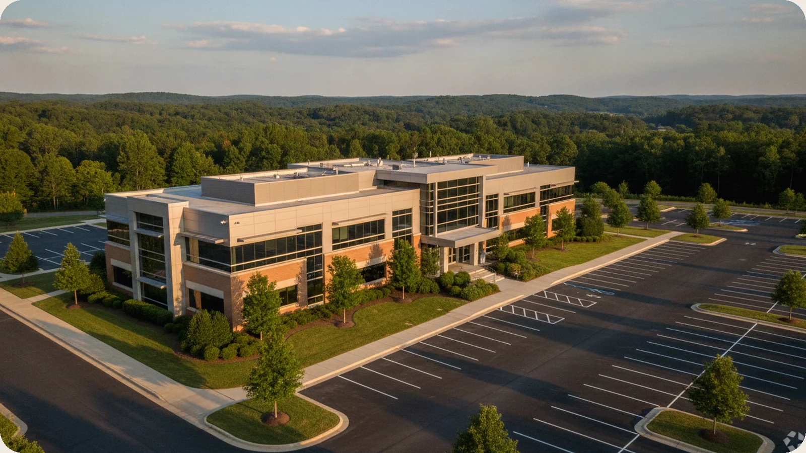Georgia business district.