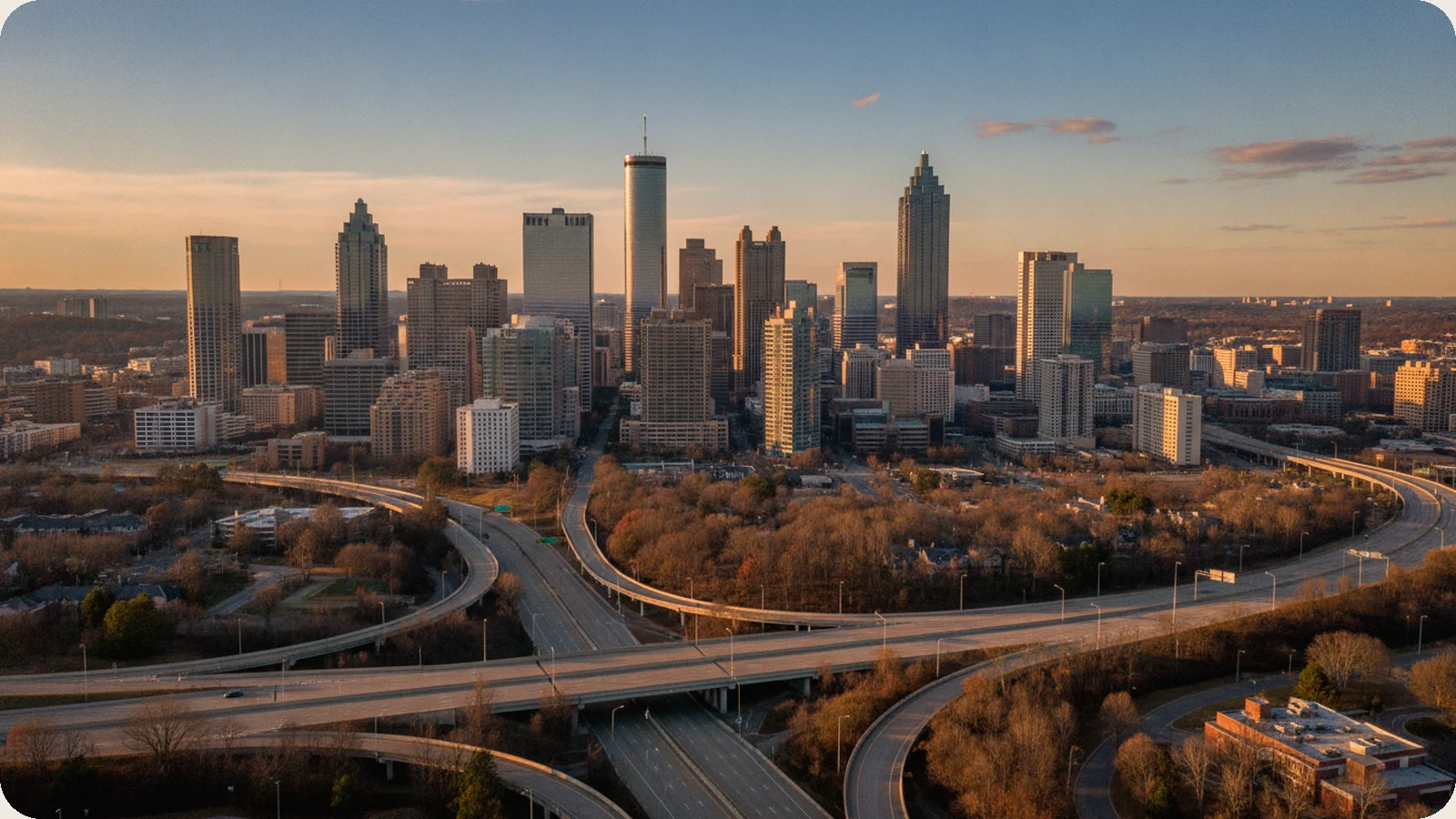 Georgia business district.