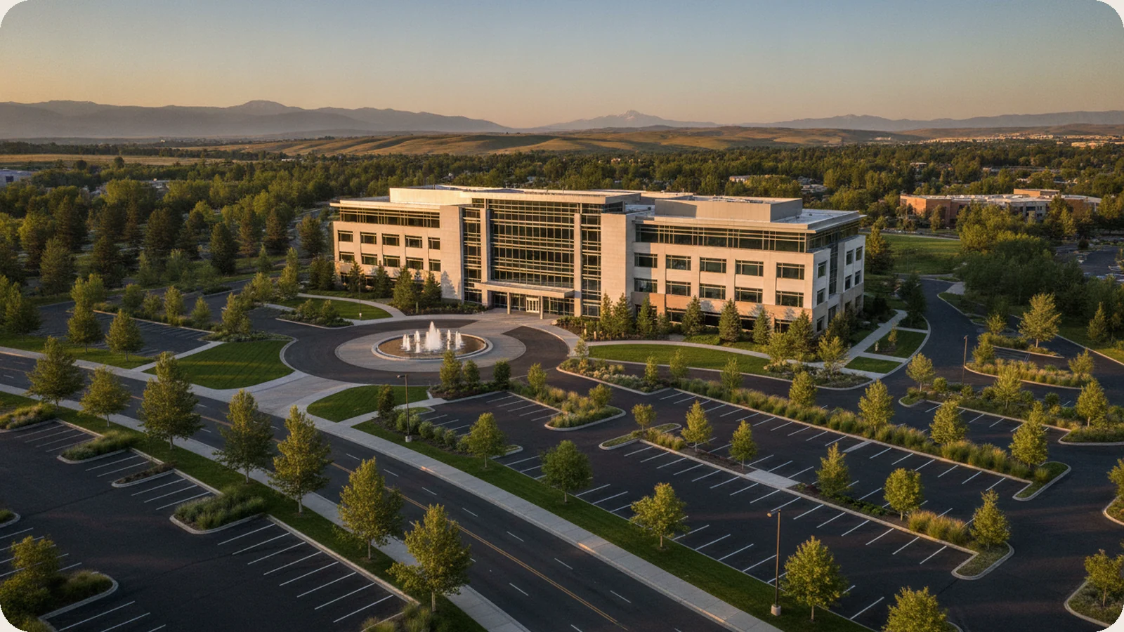 Idaho business district.