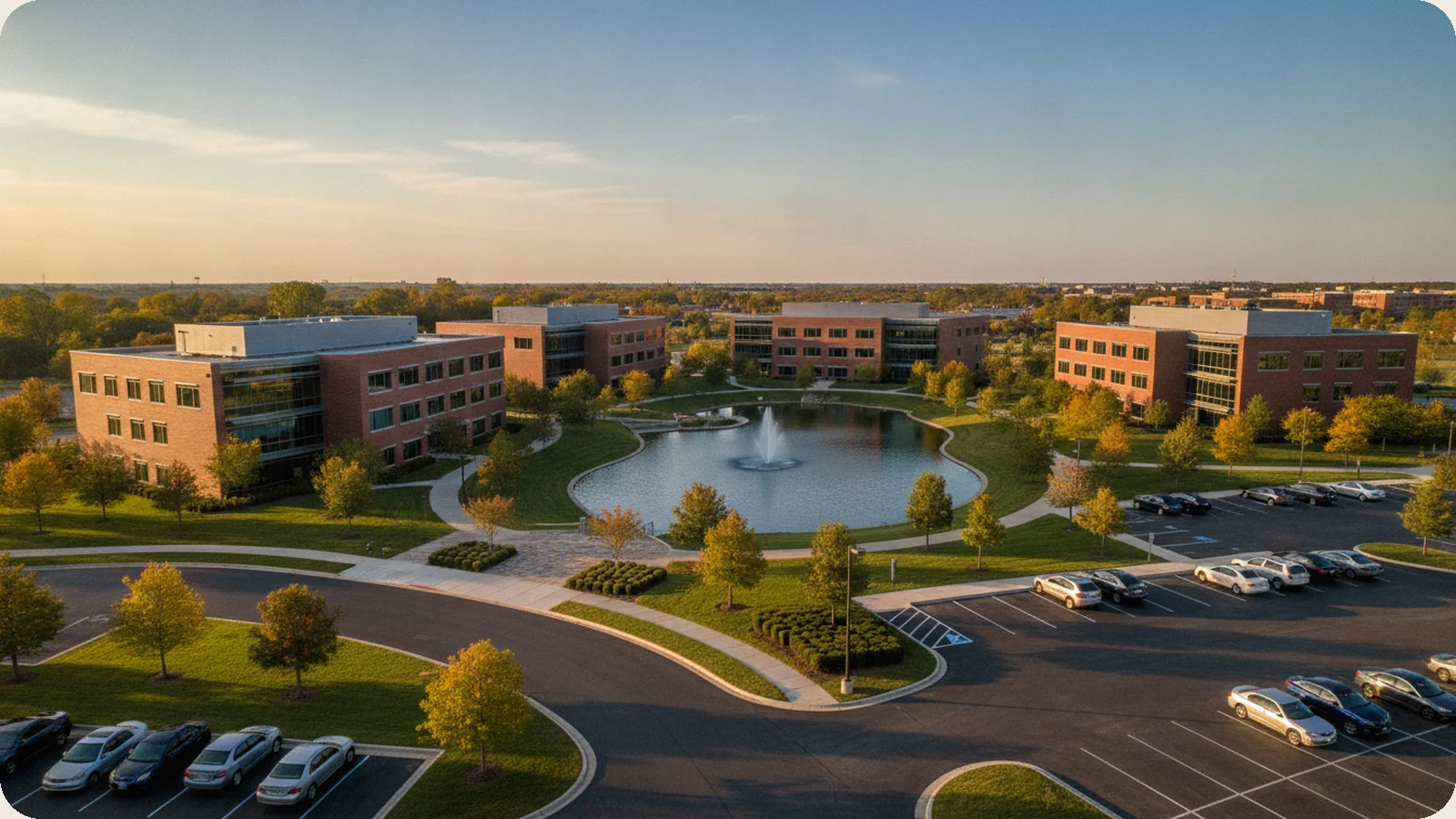 Kansas business district.