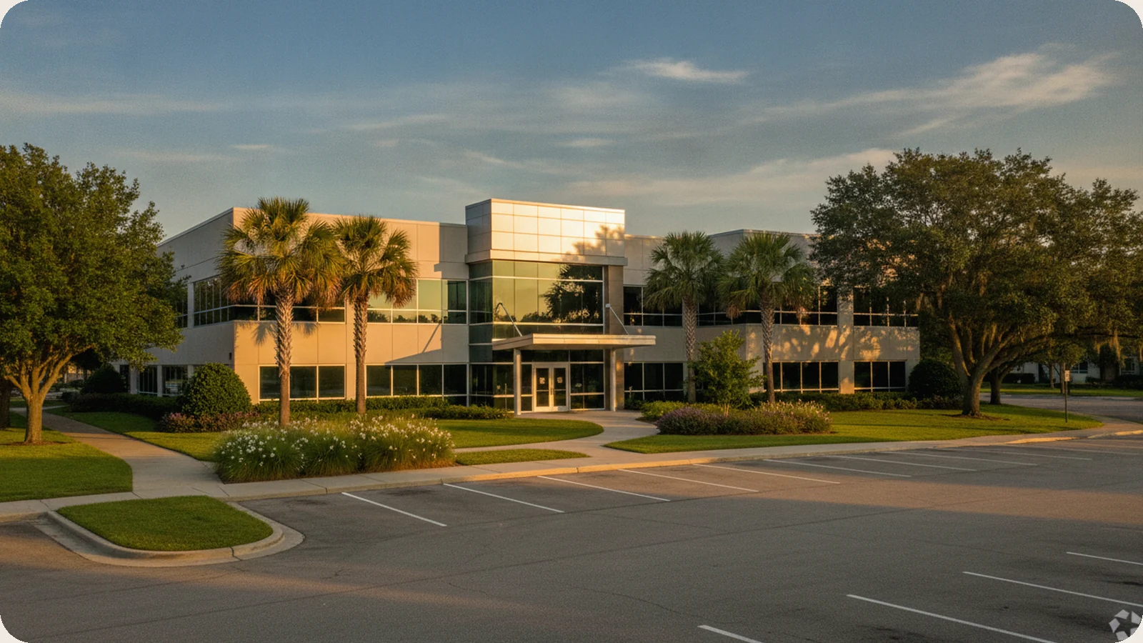 Louisiana business district.