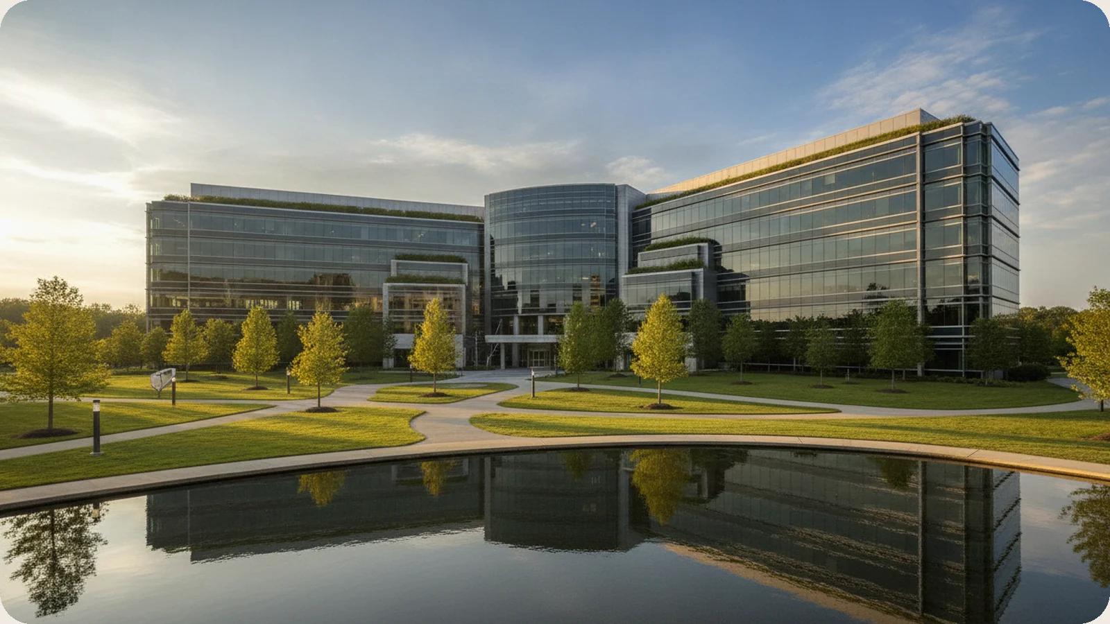 Maryland business district.