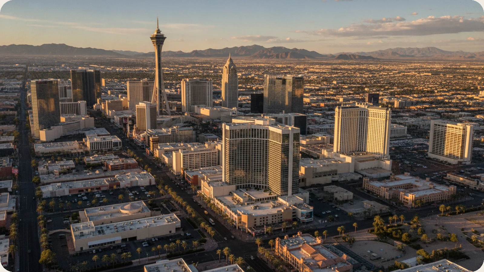 Nevada business district.