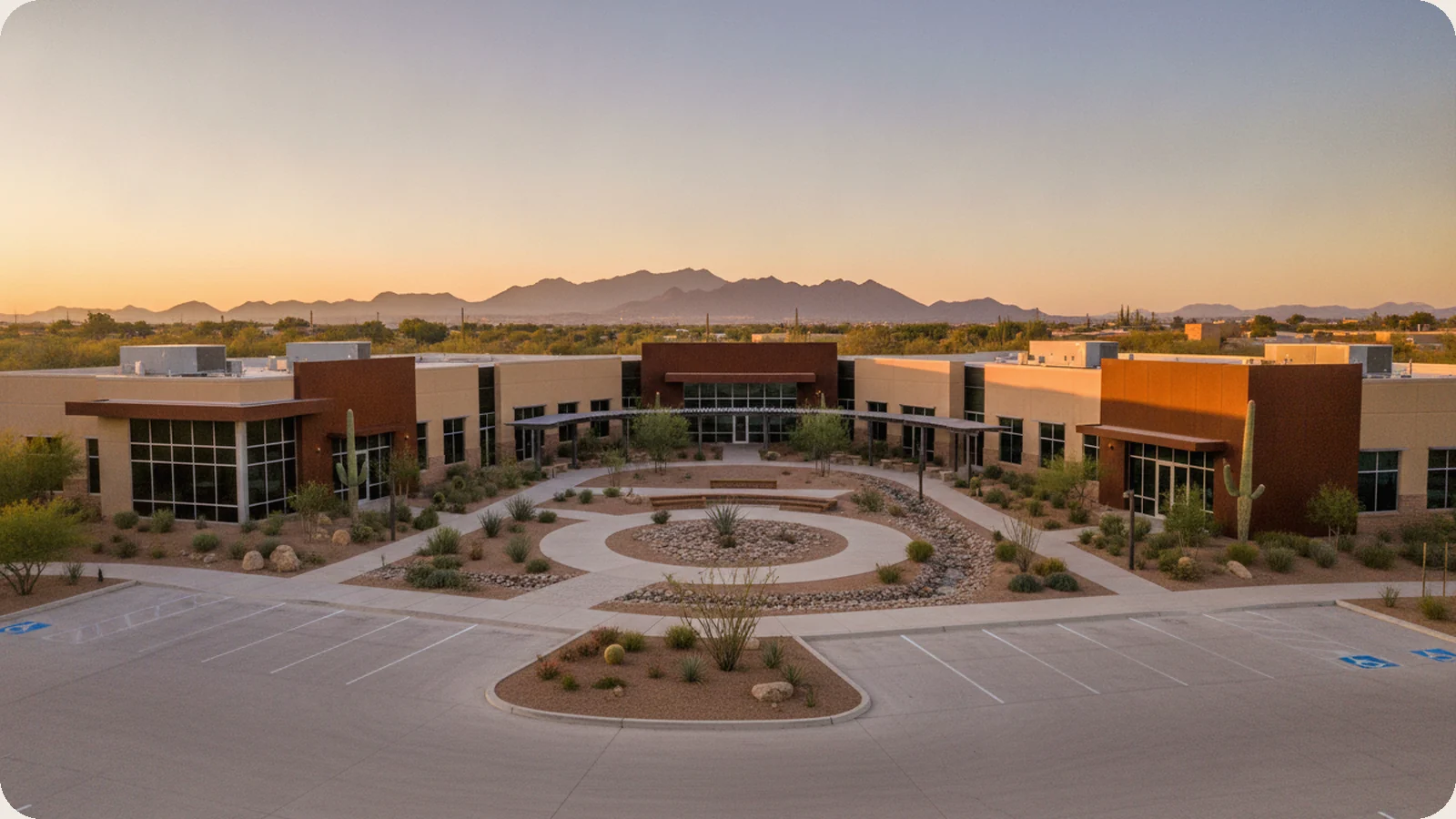 New Mexico business district.