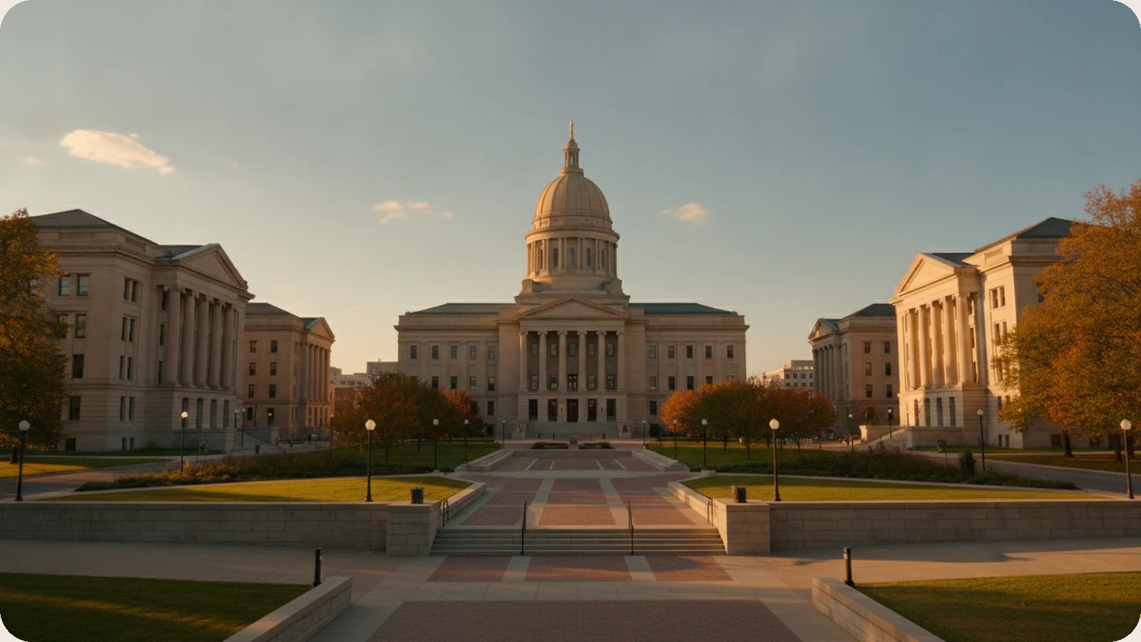 Ohio business district.