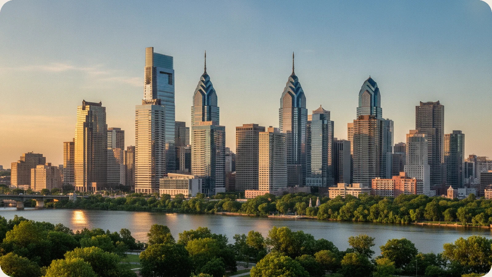 Pennsylvania business district.
