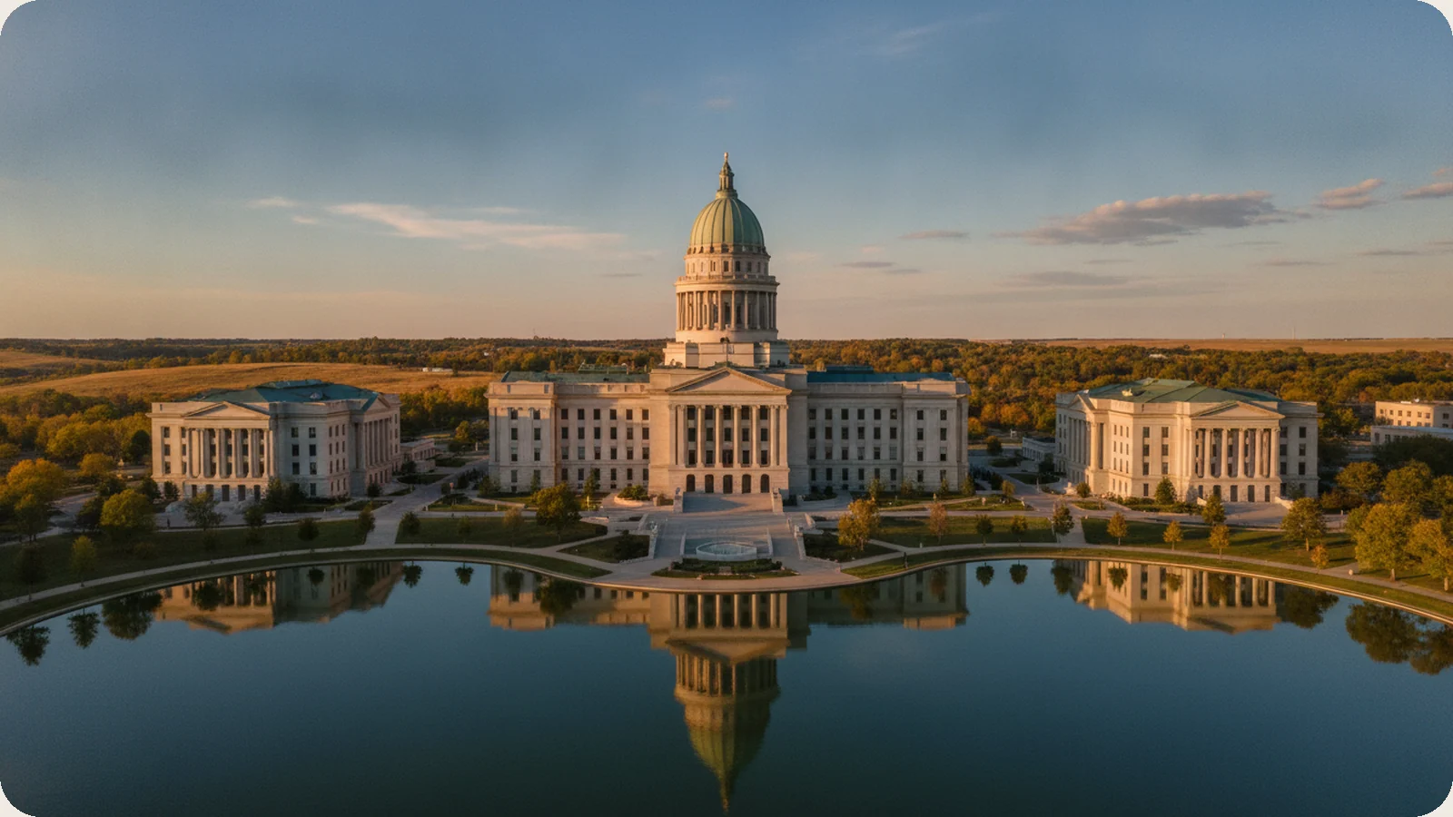 South Dakota business district.