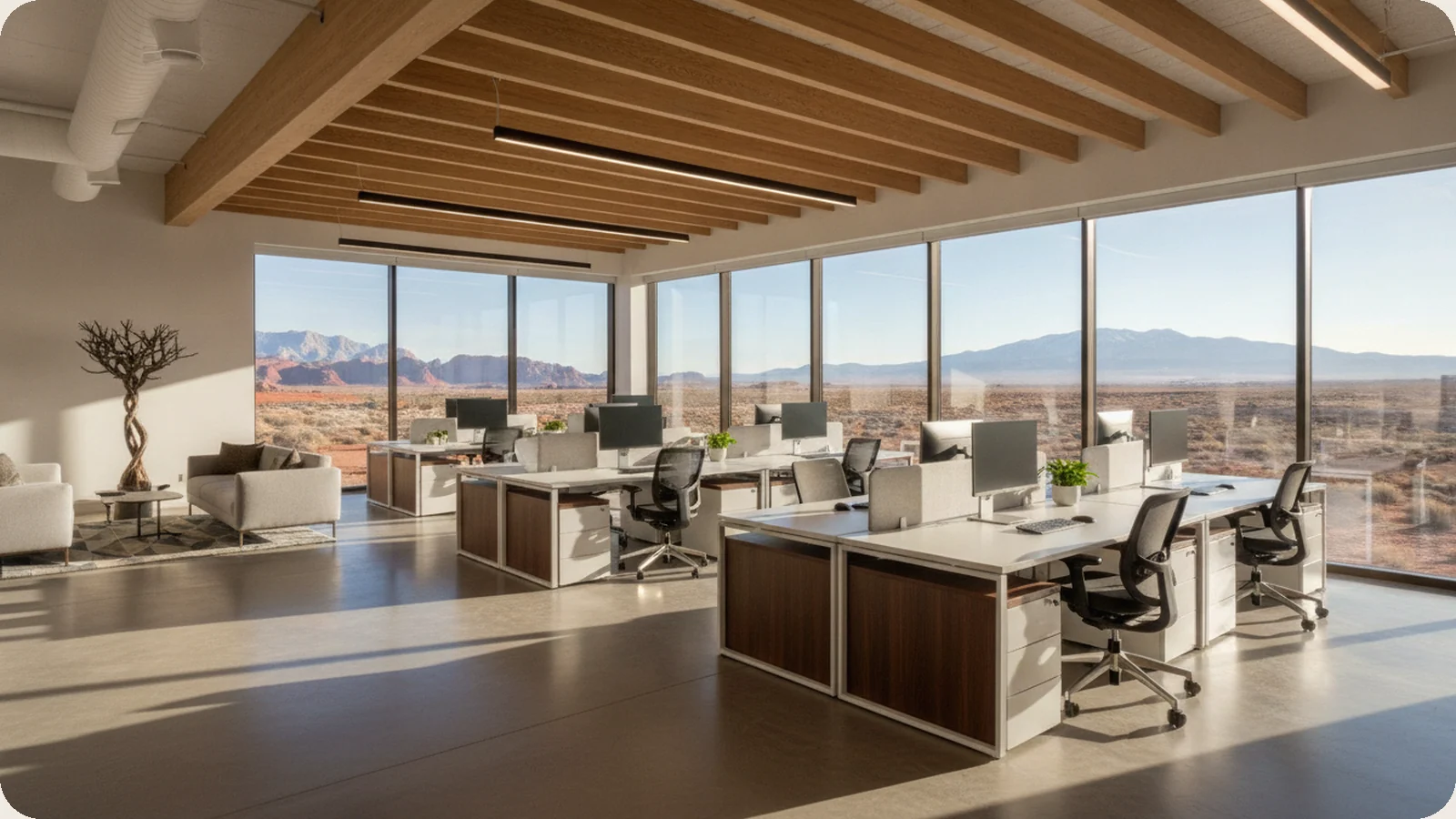 Utah business district.
