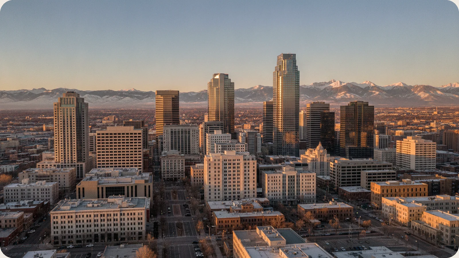 Utah business district.