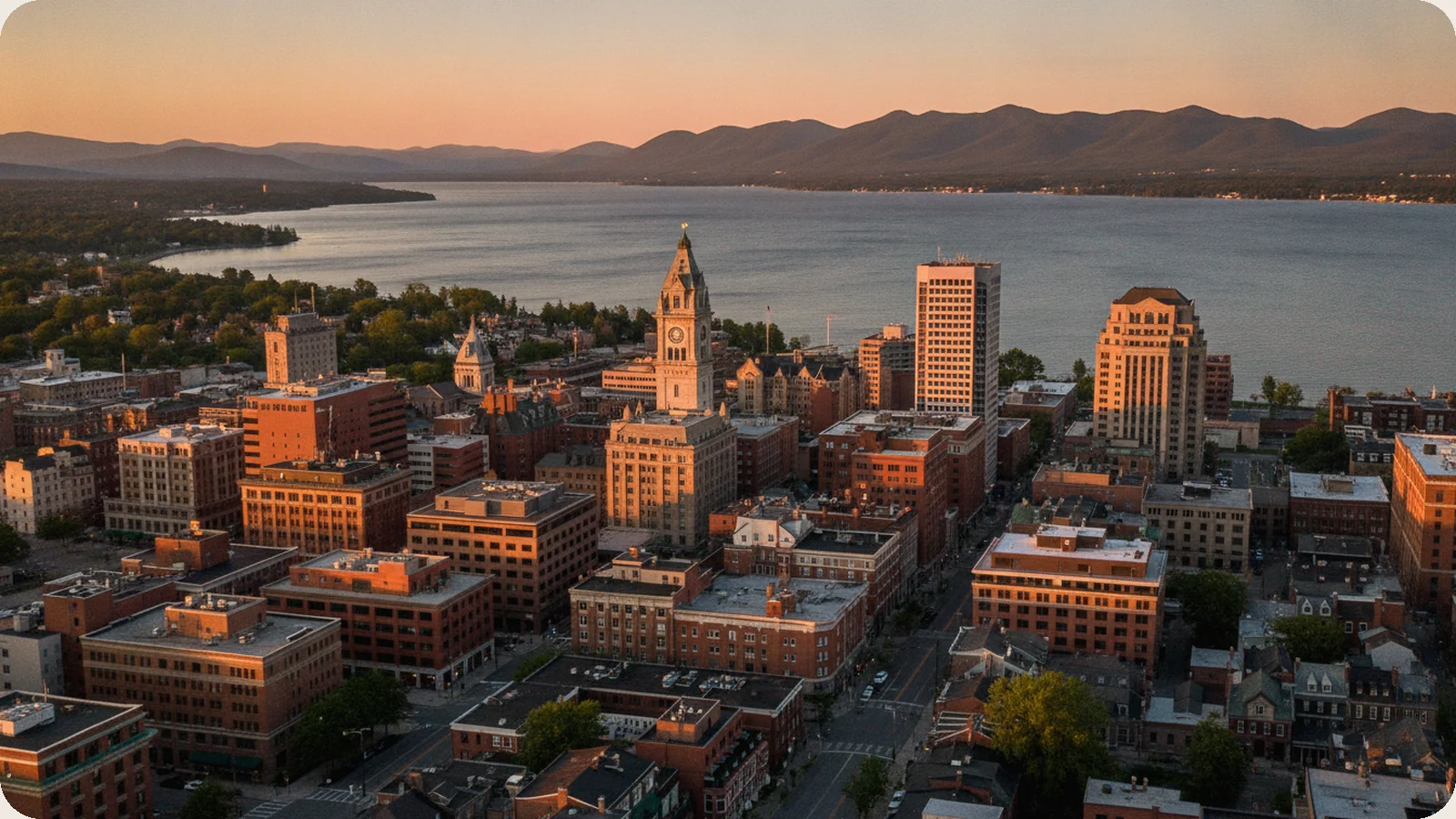 Vermont business district.