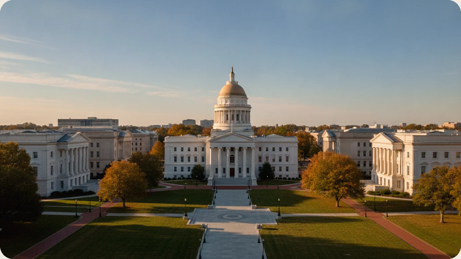 Virginia business district.