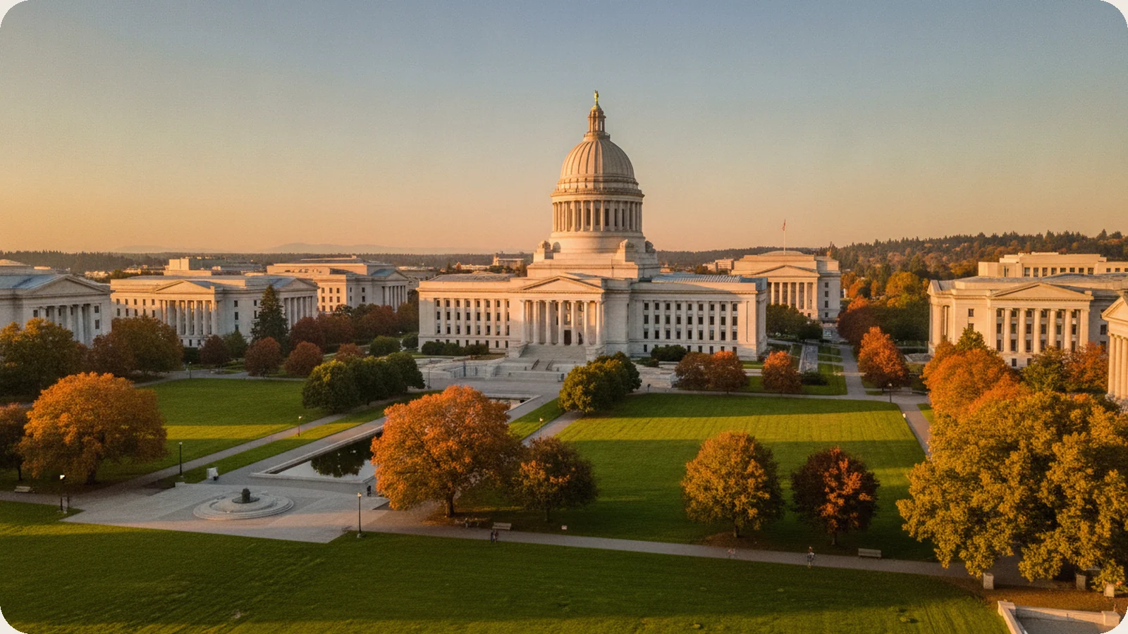 Washington business district.