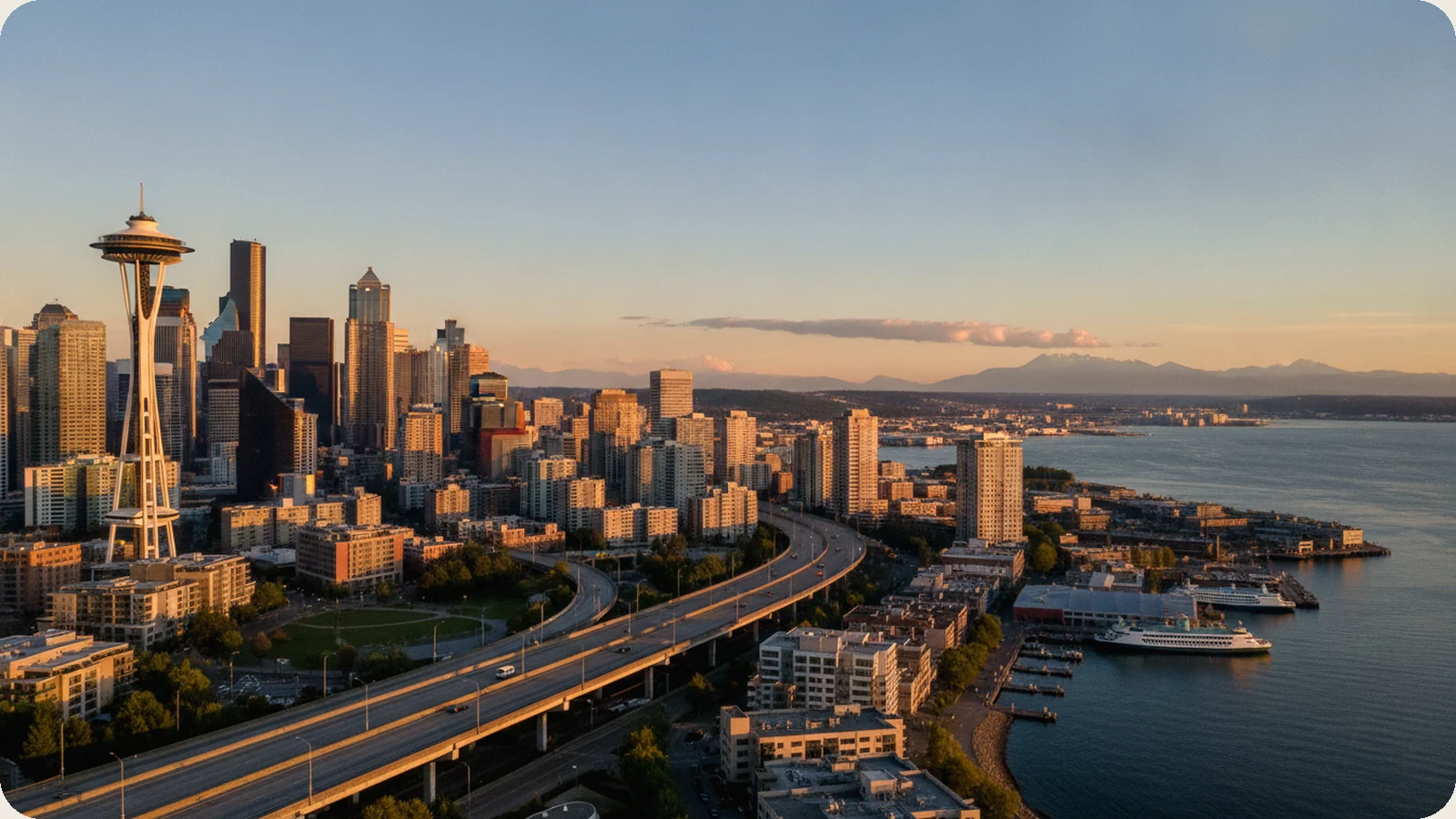 Washington business district.
