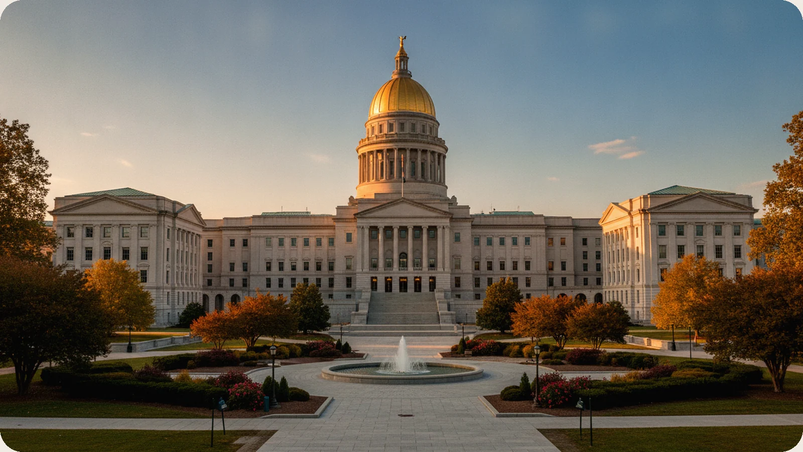 West Virginia business district.