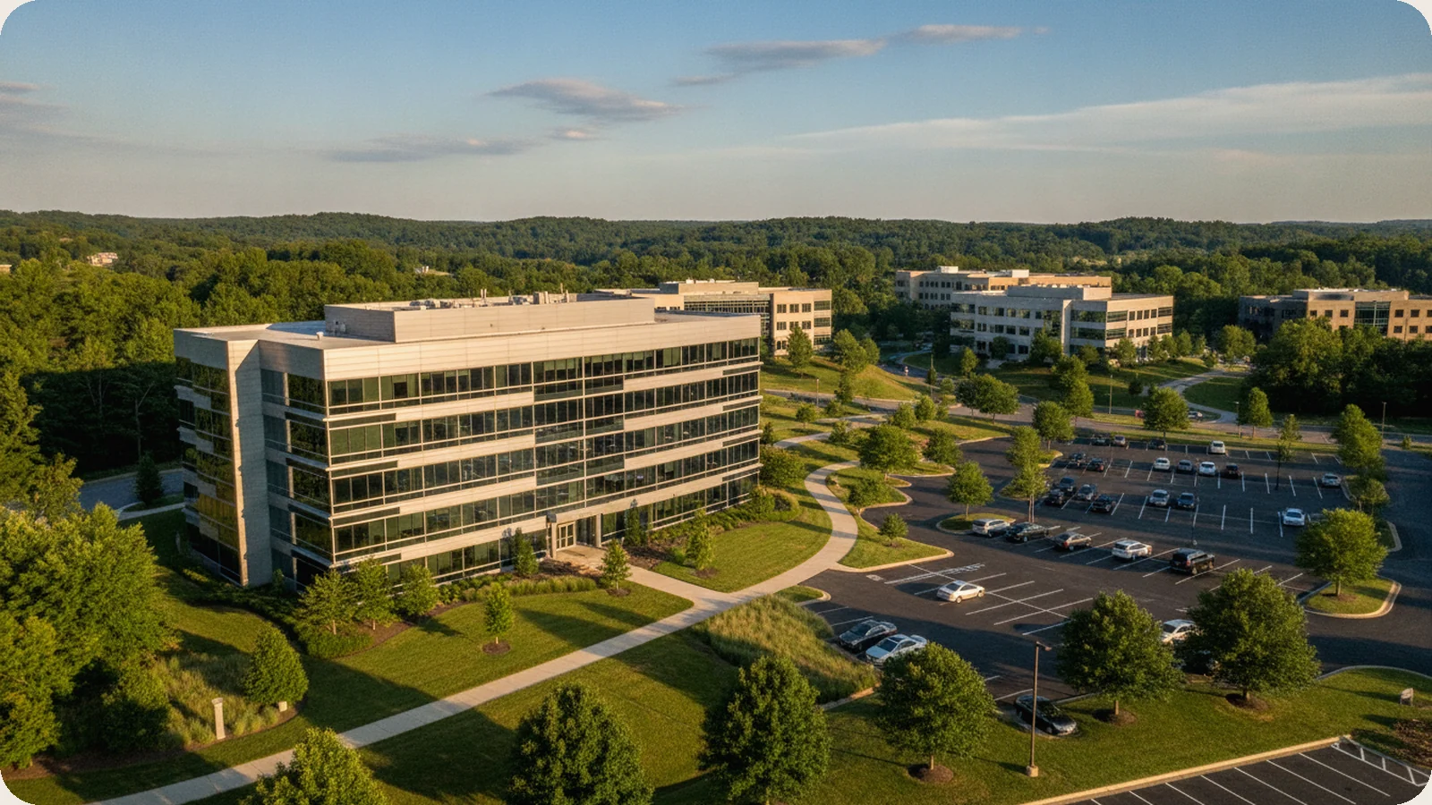 West Virginia business district.