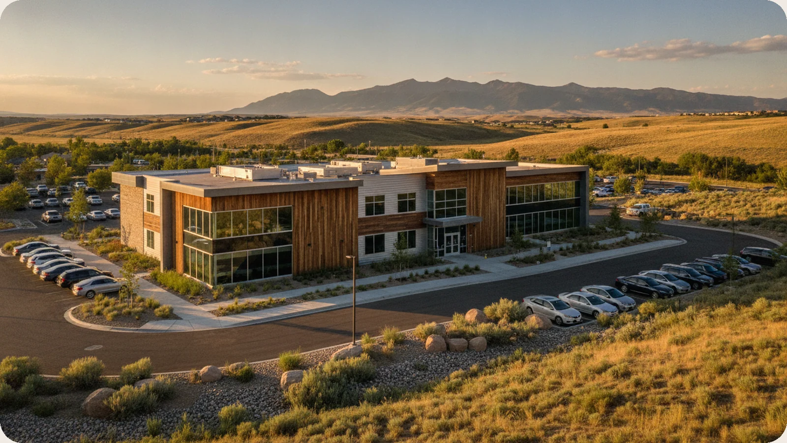 Wyoming business district.