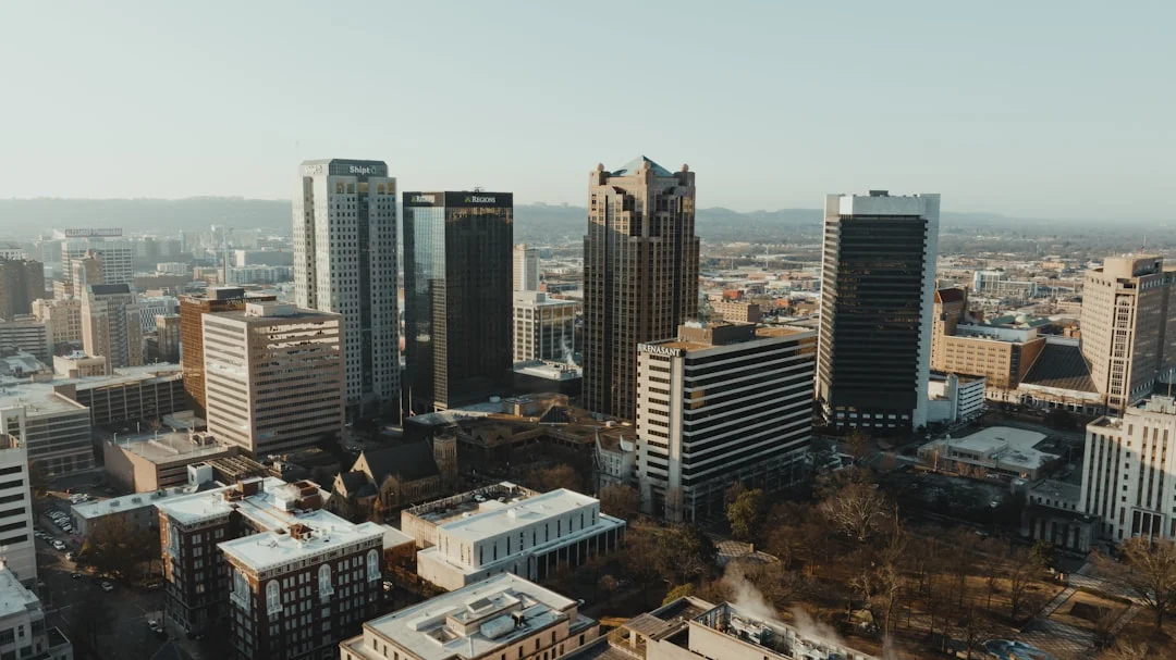 A Alabama cityscape view representing the locale.