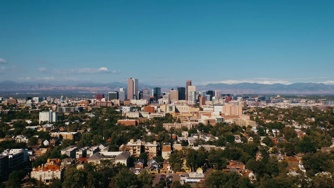 A Colorado cityscape view representing the locale.